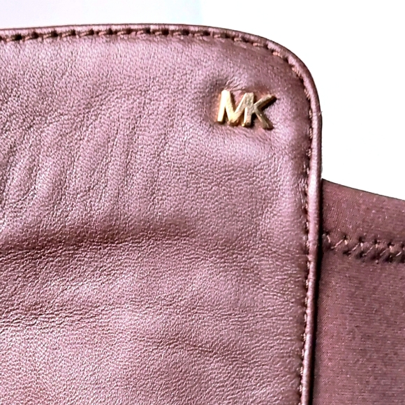 NWOB MICHAEL Michael Kors Bromley Leather Over Knee Riding Boots Sz6.5 Burgandy - Picture 4 of 8